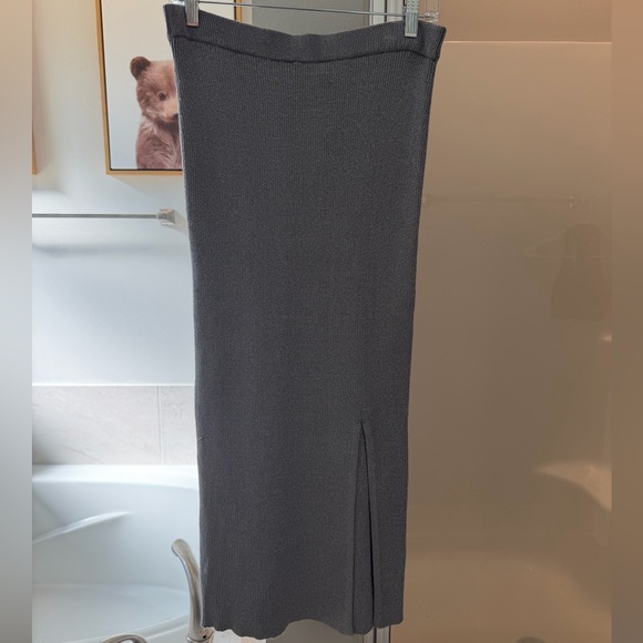 Zara Dresses & Skirts - Zara Silver Pencil Skirt